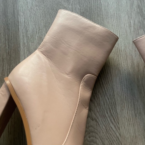 billini mirie off rose pink pointed toe ankle boots booties size 9 NEW - Picture 4 of 9